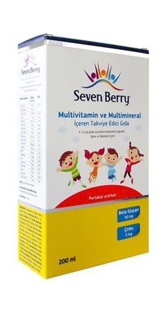 Seven Berry Multivitamin ve Multimineral Şurup